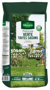 Pelouse verte toutes saisons - 5 kg